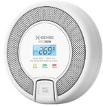 X-Sense CO Melder mit Digitalanzeige, Kohlenmonoxidmelder, akkurater Sensor mit 10-Jahren Lebensdauer, Batterie austauschbar, BSI Zertifiziert nach EN 50291, CO03D