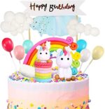 iZoeL Happy Birthday Girlande Luftballon – Bild 4