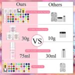 Saviland Acrylpulver Für Nägel - 39 Farben Acryl Nagelset Und Monomer Acrylnagelset Acryl Pulver Nails Nagelformen Kit Acryl Pulver Nails Set Acryl Liquid Für Nägel Acryl Nagelset Starterset Komplett – Bild 6