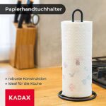 KADAX Küchenrollenhalter, praktischer Papierhalter – Bild 2