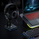 Havit Headset Ständer mit 2 USB Anschlüssen – Bild 7