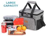 Lifewit Kühltasche Picknicktasche Lunchtasche Mittagessen Tasche Thermotasche Kühltasche Isoliertasche für Lebensmitteltransport – Bild 2