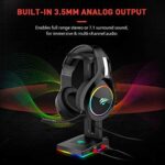 Havit Headset Ständer mit 2 USB Anschlüssen – Bild 4