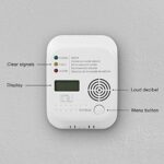 Smartwares RM370 Kohlenmonoxid CO Melder mit Display und Temperaturanzeige, Prüftaste – Bild 3