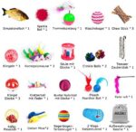 31 Stück Katzenspielzeug Set – Bild 6