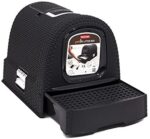 Curver petlife Katzentoilette mit Deckel, Katzenklo inklusive Schaufel, moderne Rattangeflecht-Optik, 51,5 x 38,5 x 40 cm – Bild 3