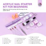 Saviland Acryl Nagelset – Komplettes Starterset für Acrylnägel & French Maniküre