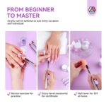 Saviland Acryl Nagelset – Komplettes Starterset für Acrylnägel & French Maniküre