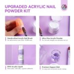 Saviland Acryl Nagelset – Komplettes Starterset für Acrylnägel & French Maniküre