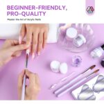 Saviland Acryl Nagelset – Komplettes Starterset für Acrylnägel & French Maniküre