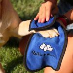 Bella & Balu Hundebademantel aus Mikrofaser + Pfotentuch – Bild 3