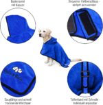 Bella & Balu Hundebademantel aus Mikrofaser + Pfotentuch – Bild 4