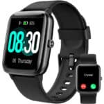 GRV Smartwatch Damen & Herren – Fitnessuhr mit Pulsmesser, SpO2, Schlafmonitor, IP68, Multi-Sport für iOS & Android