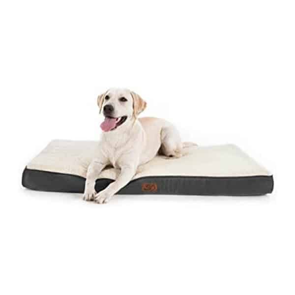 Bedsure orthopädisches Hundebett - Hundekissen flauschig Hundematte waschbar