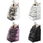 Readaeer Makeup Organizer/Kosmetik Aufbewahrungsbox/Schmink Aufbewahrungskasten mit Schubladen in verschiedenen Grössen, ist für Schlafzimmer und Badzimmer geeignet – Bild 7