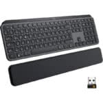 Logitech MX Keys Plus kabellose beleuchtete Tastatur mit Handballenauflage