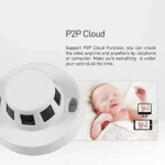 Rauchmelder Kamera 5Megapixel, PoE IP Kamera, Live Stream via APP, oder PC Client Ohne Akku – Bild 3