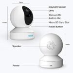 Reolink 4MP Kamera schwenkbar, 2-Wege-Audio, Baby Monitor mit Bewegungserkennung, E1 Pro – Bild 6