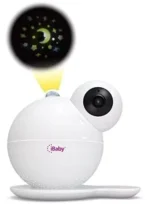 iBaby Care M7 Video Babyphone mit Moonlight Projektlampe, Nachsicht, Temperatur Überwachung, Geruchserkennung – Bild 4