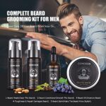 Comozon 12-in-1 Bartpflege Set mit Bartroller & Zubehör – Geschenk für Männer – Bild 3