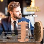 Comozon 12-in-1 Bartpflege Set mit Bartroller & Zubehör – Geschenk für Männer – Bild 7