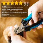 Profi Krallenschere für Hunde & Katzen – Sicherer Schnitt mit Abstandshalter – Bild 6