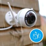 Ezviz C3WN Überwachungskamera aussen/Innen Nachtsicht, Doppelte Externe WLAN-Antennen, High-DB-Lautsprecher – Bild 4