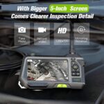 Zwei Linsen Video Endoskop Kamera, 5" Display, 32gb Karte – Bild 3