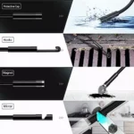Industrie Video Endoskop Kamera, 5" Display 3500mAh Akku – Bild 6