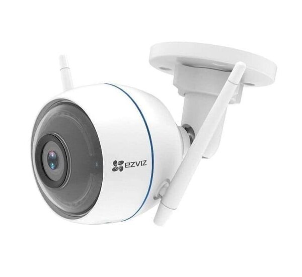 Überwachungskamera , Sirene und Licht Alarm, Nachtsicht, Zwei-Wege-Audio, High-DB-Lautsprecher, Cloud-Service