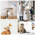 Katzen Spielzeug, Federspielzeug 16 Stück – Bild 7