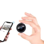 Mini Wireless Kamera, Full HD  mit integriertem Mikrofon/Nachtsicht/Bewegungmelder  und -Live Stream