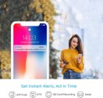 WLAN IP Kamera, Überwachungskamera 1440p HD mit Audio für Aussen/Innen 2,4/5GHz WiFi Kamera mit IR Nachtsicht – Bild 4