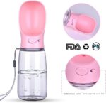 DryMartine Tragbare Haustier Wasserflasche Hund Katze Trinkflasche,Pet Travel Water Drink Flasche – Bild 3
