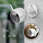 Überwachungskamera , Sirene und Licht Alarm, Nachtsicht, Zwei-Wege-Audio, High-DB-Lautsprecher, Cloud-Service – Bild 4