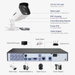 ANNKE FC800 4K Ultra HD Überwachungskamera Set mit 24/7 Vollfarb-Nachtsicht Überwachungssystem für den Aussen/Innen – Bild 7