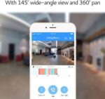 WiFi-Kamera 360° Drehbar mit PIR, Bewegungs, Alarm usw. – Bild 6