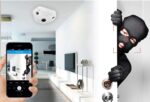Fisheye Panorama Kamera, mit Audio,  Aussenbereich, Bewegungsmelder, 360° Blickwinkel – Bild 4