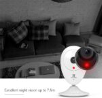 WLAN Kamera , 2.4Ghz Wi-Fi Video Überwachungskameras mit Zwei-Wege-Audio, Nachtsicht, (Ezviz C2C) – Bild 4