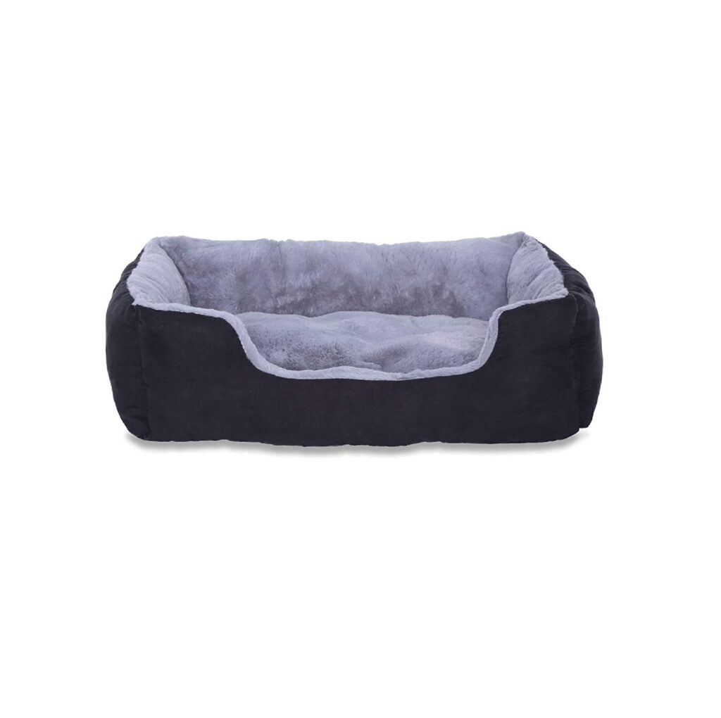 Hundebett Hundekörbchen mit Wendekissen