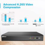 Ultra HD Video 1TB Festplatte 8 Kanal 4k(8.0MP) DVR Recorder – Bild 4