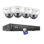 ANNKE H800 4K PoE-Sicherheitskamerasystem + 8CH NVR- mit 4X IP Dome-Kameras, 2 TB Festplatte