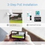 4K PoE Überwachungskamera Set, 16 CH Ultra HD 4K NVR Rekorder mit 8mp Kameras 3TB hdd, Farbe Nachtsicht, 4 x Zoom – Bild 3