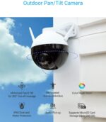 EZVIZ C8C FHD Überwachungskamera, mit KI-Personenerkennung – Bild 2