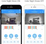 WiFi-Kamera 360° Drehbar mit PIR, Bewegungs, Alarm usw. – Bild 4