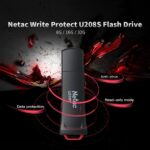 Netac U208S USB3.0 Flash-Laufwerk Schreibschutz  32GB Memory Stick – Bild 4