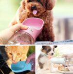 DryMartine Tragbare Haustier Wasserflasche Hund Katze Trinkflasche,Pet Travel Water Drink Flasche – Bild 7