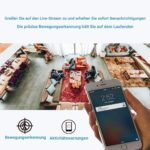 Überwachungskamera Schwenkbar mit Bewegungsmelder, App-Steuerung – Bild 4