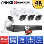 ANNKE FC800 4K Ultra HD Überwachungskamera Set mit 24/7 Vollfarb-Nachtsicht Überwachungssystem für den Aussen/Innen – Bild 9