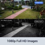 Überwachungskamera Set  4X 5Megapixel funk Kamera + 10.1 Zoll Monitor, 1TB Festplatte für Innen/Aussen – Bild 2